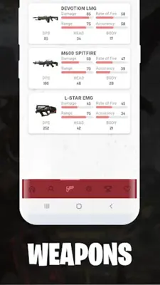 Stats for APEX Legends - Weapo android App screenshot 3